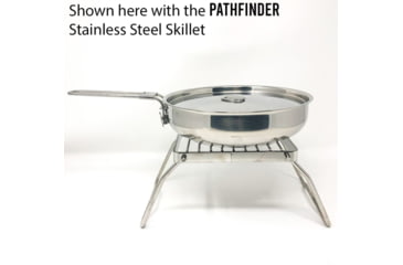 Image of Pathfinder Stainless Steel Folding Grill, PF-FG