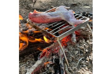 Image of Pathfinder Stainless Steel Folding Grill, PF-FG