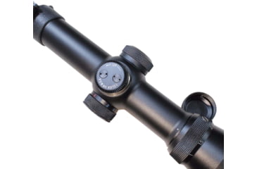 Image of Patriot Optics Grit Rifle Scope, 1-4x24mm, 30mm, First Focal Plane, Crucible BDC or 16 MIL Dot Etched Glass Reticle, Matte Black, PO-S-1-4x24mmFFP