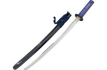 Image of Paul Chen Tonbo Wakizashi Swords, Blue Handle PC2470