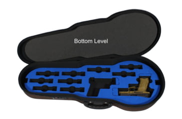 Image of Peak Case Five Handgun Violin Case - Locking, 34in, Black, PeakFivePistol1