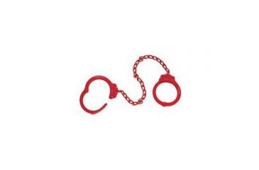 Image of 7002-OS Waist Chain, Oversized Cuff, Red