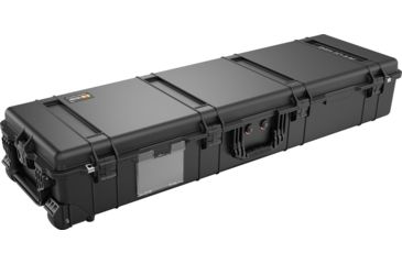 Image of Pelican 1770 Long Watertight Case w/Foam and Lid - Black 017700-0000-110