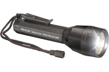 Image of Pelican 2020 SabreLite Hi Intensity Recoil LED Flashlight, Black