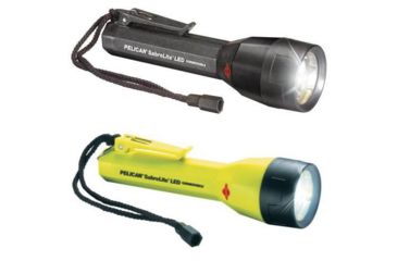 Image of Pelican 2020 SabreLite Hi Intensity Recoil LED Flashlight, Black, Yellow