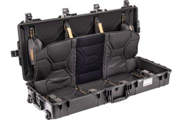 Image of Pelican Air 1745 Case, Bow, 44x16.8x7.9 inch Internal Dimension, 46.7x19.4x8.7 External Dimension, Black, 017450-0120-110