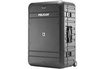 Image of Pelican EL27 Elite Weekender Luggage w/Enhanced Travel System, 22.04x14.16x9.17in, Gray/Black, PL-LG-EL27-GRYBLK