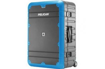 Image of Pelican EL27 Elite Weekender Luggage w/Enhanced Travel System, 22.04x14.16x9.17in, Gray/Blue, PL-LG-EL27-GRYBLU