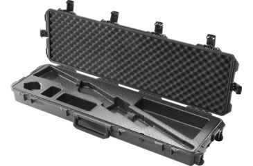 Image of Pelican Storm Cases IM3300 Storm Case with Molded Foam Interior for Shotguns, Black, IM3300-00005