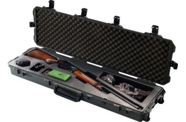 Image of Pelican Storm Cases IM3300 Storm Case with Molded Foam Interior for Shotguns, Black, IM3300-00005