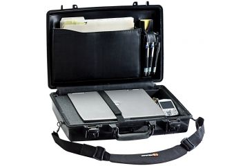 Image of Pelican Protector Laptop Case, 17.8 x 11.4 x 4.1, Black, 1490BLACK