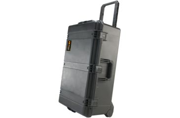 Image of Pelican Storm Cases iM2950 Dry Box w/ Wheels, 31.3x20.4x12.2in, Black, Cubed Foam iM2950-00001