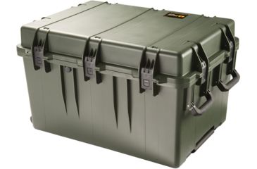 Image of Pelican Storm Cases iM3075 Dry Box w/Wheels, 33.31x24.25x19.27in, Olive, Padded Divider iM3075-30002