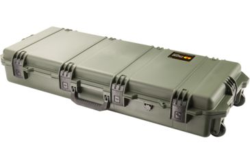 Image of Pelican Storm Cases iM3100 Long Case for MP5 w/Custom Foam, OD Green, 472-PWC-MP5-OD