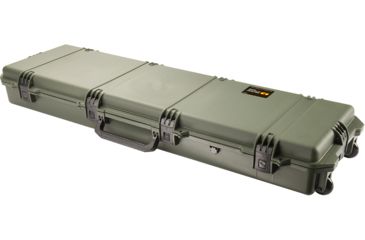 Image of Pelican Storm Cases iM3300 Case w/ Custom Foam for M24A2 - OD Green - 472-PWC-M24A2-OD