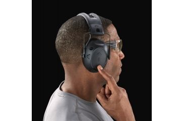 Image of Peltor Sport Tactical 500 Electronic Hearing Protection Ear Muffs, 26dB NRR, Bluetooth, Black, TAC500-OTH
