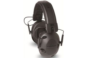 Image of PELTOR Tactical 100 Electronic Hearing Protection Ear Muffs, 22dB, Black, TAC100-NS-8