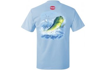Image of Penn Mens Mahi Blue T-Shirt, Medium 180238