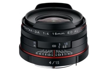 Image of Pentax HD -DA 15mmF4ED AL Ltd Black 21470