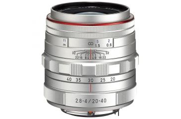 Image of Pentax HD-DA 20-40mmF2.8-4ED Limited DC WR SILVER W/CASE 23010