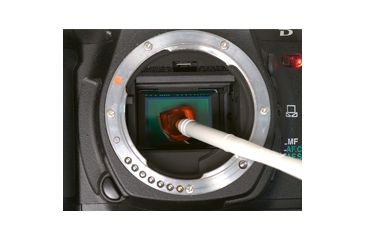 Image of Use the cleaning stick to wipe away dirt and other particles on the sensor