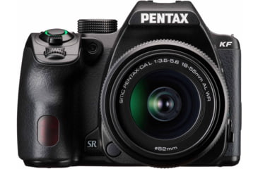 Image of Pentax KF Digital Camera Kit, 18-55 Lens, Black, Compact, 1203