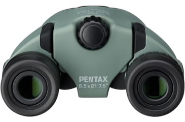 Image of Pentax Papilio III WR 6.5x21mm Porro Prism Binocular, Olive, 62015