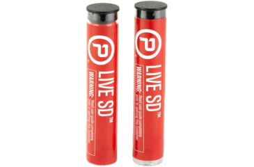 Image of PepperBall Live SD Pava Projectiles for TCP Launcher, .68 Caliber, 2.0 percent, 0.9 Size, 10-Pack, Red, 102-06-0306