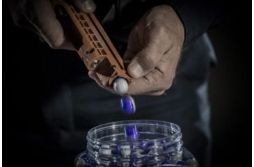 Image of PepperBall TCP Launcher Consumer Kit, Tactical Compact Pistol Launcher, Two 6-Round Magazines, Hardcase, Yellow/Black, 769-03-0212