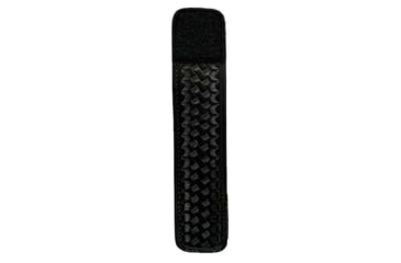 Image of Perfect Fit 1.75in Double Belt Keeper, Basket Weave, Velcro, Black, 204-BW-V