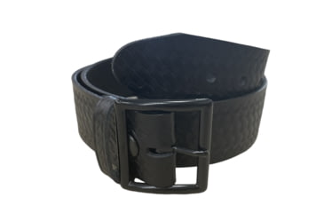 Image of Perfect Fit 1.75in Garrison Economy Belt, Basket Weave, Black Buckle, Black, 30, 6001-BW-BK-30