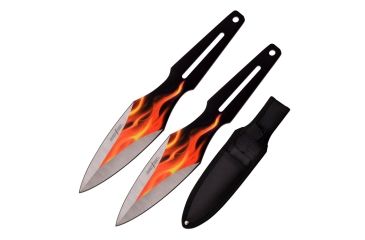 Image of Perfect Point Tactical, 9in, Stainless Steel Blade, Stainless Steel Heat Transfer Handle PP-108-2F