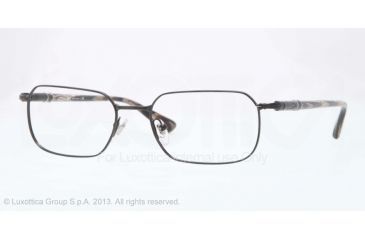 Image of Persol PO2431V Single Vision Prescription Eyeglasses 1055-51 - Black Frame