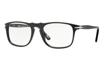 Image of Persol PO3059V Single Vision Prescription Eyeglasses 95-50 - Black Frame