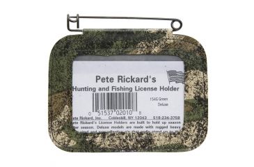 Image of Pete Rickard Single License Holder, Camo 154G