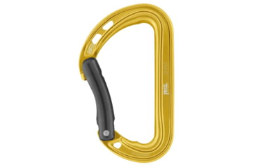 Image of Petzl Spirit Carabiner Bent, Yellow, M061AB06