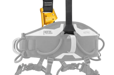 Image of Petzl Top Croll Chest Harness, Black/Yellow, C081CB00