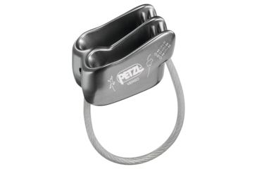 Image of Petzl Verso Climbing Belay Device, Gray, D019AA00