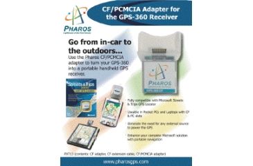 Image of Pharos PXT13 CompactFlash Adapter for GPS360 - CF Adapter