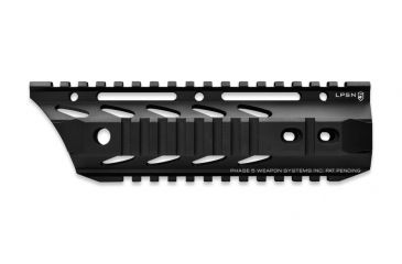 Image of USED Phase 5 Weapon Systems Inc 7.5in Lo-Pro Slope Nose Free Float Quad Rail, Black, LPSN7.5, EDEMO1