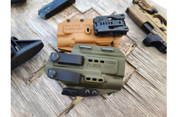 Image of PHLster Floodlight OWB Holster, X300, Ambidextrous, Tan, Standard, 56