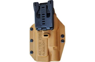 Image of PHLster Floodlight OWB Holster, X300, Ambidextrous, Tan, Standard, 56