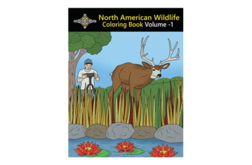Image of Phone Skope Coloring Book, North American Wildlife, Black, Medium, PSCOLOR1