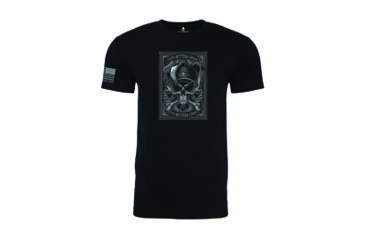 Image of Pipe Hitters Union Large PHU Death Card - Joker Short Sleeve Shirt, Black, Large, PHUPT111MB-L