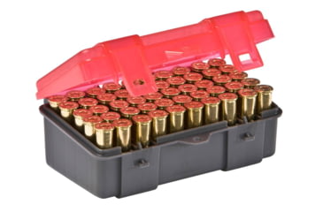 Image of Plano 50 Count Handgun Ammo Case with Hinged Cover