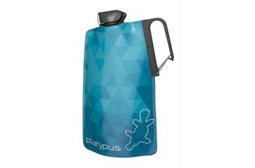 Image of Platypus DuoLock SoftBottle -Blue Prisms-0.75 L
