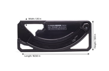 Image of PODAVACH U-Loader , Basic, AR15, AK Magazine Speed Loader, Black, NSN n, L15BL