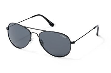 Image of Polaroid Chris Sunglasses - Black, Polar Grey Lenses PD04213Y