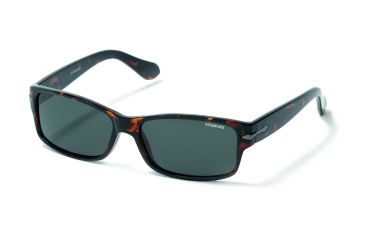 Image of Polaroid Keri Sunglasses - Dark Demi, Polarized Green Lenses PDP8951Z
