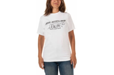 Image of Poler Bottle T-Shirt, Small, White, 212APM2004-White-S